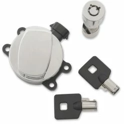 Drag Specialties Side Hinge Ignition Switch With Fork Lock