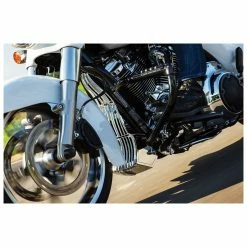 Kuryakyn Precision Regulator Cover Chrome -Motorcycle Parts Shop 220 1332 D V3