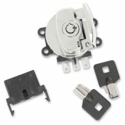 Twin Power Chrome Fat Bob Style Ignition Switch