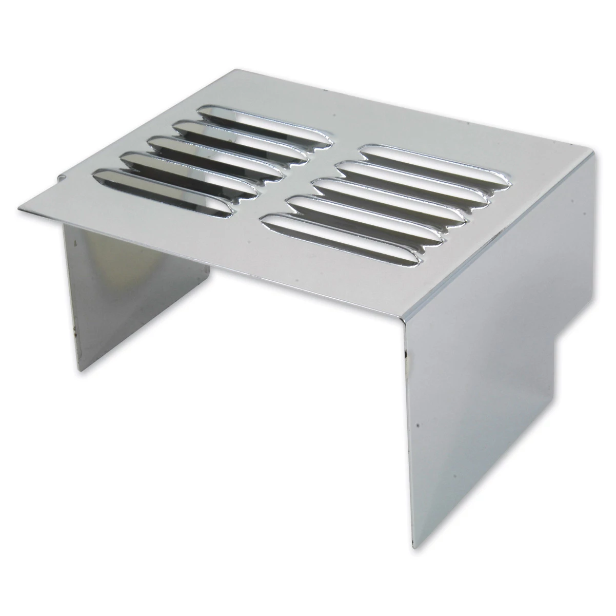 Biker's Choice Louvered Battery Cover 3 Biker's Choice Louvered Battery Cover