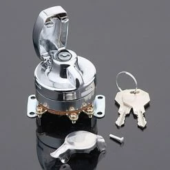V-Twin Manufacturing Heavy-Duty Electric Ignition Switch