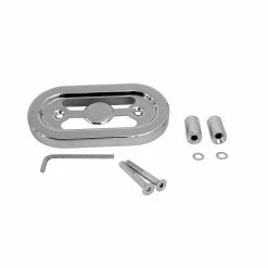 V-Twin Manufacturing Chrome Regulator Cover -Motorcycle Parts Shop 380 335 C V3