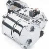 Spyke Starters 1.4 KW Hi-Torque Starter Polished -Motorcycle Parts Shop 380 834 A V1