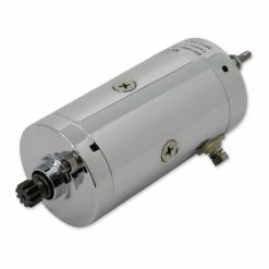 Twin Power Prestolite Chrome Starter Motor Assembly