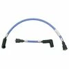 Magnum Sterling Chromite II Blue 8mm Braided Spark Plug Wire Set -Motorcycle Parts Shop 381 094 A V1