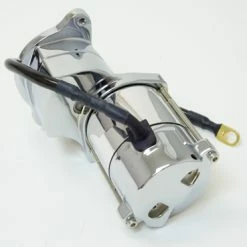 Spyke Starters 1.4 KW Hi-Torque Starter Chrome -Motorcycle Parts Shop 381 665 C V1