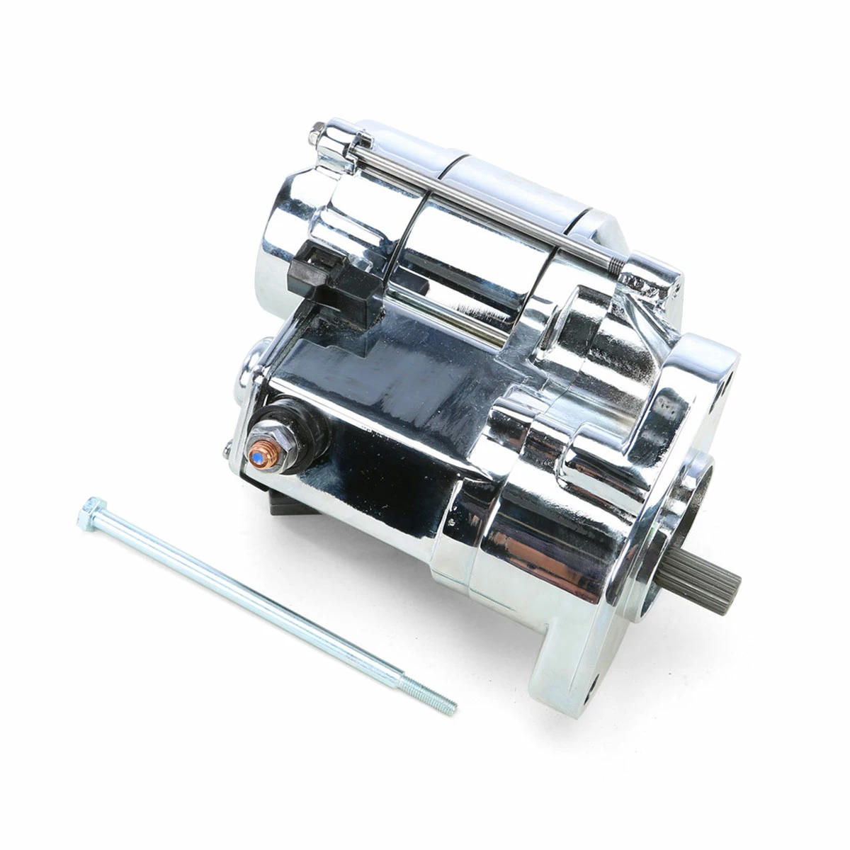 ALL BALLS Racing High Performance 1.7kW Starter Chrome 4 ALL BALLS Racing High Performance 1.7kW Starter Chrome - Image 2