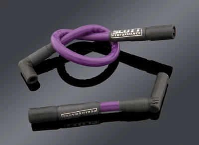 Scott Performance Russell Performance Purple 8mm Spark Plug Wire Set 4 Scott Performance Russell Performance Purple 8mm Spark Plug Wire Set - Image 2