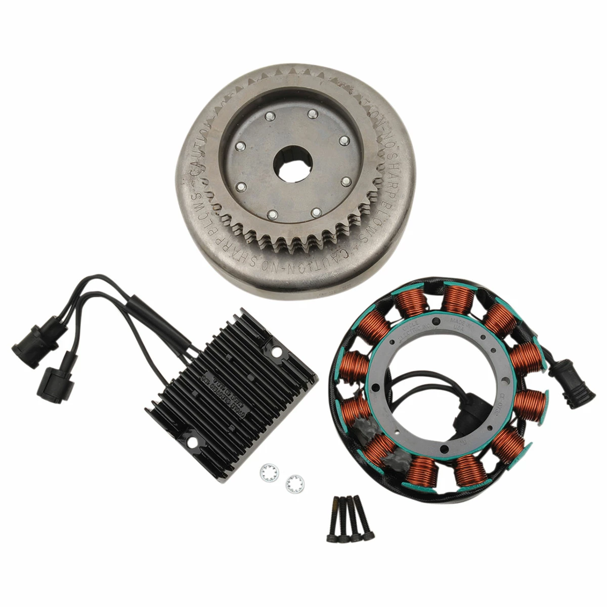 Cycle Electric 27 AMP Alternator Kit 3 Cycle Electric 27 AMP Alternator Kit