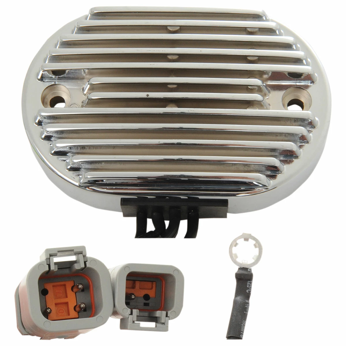 Drag Specialties Premium Voltage Chrome Regulator 3 Drag Specialties Premium Voltage Chrome Regulator