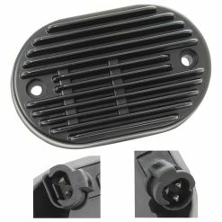 Drag Specialties Premium Voltage Black Regulator