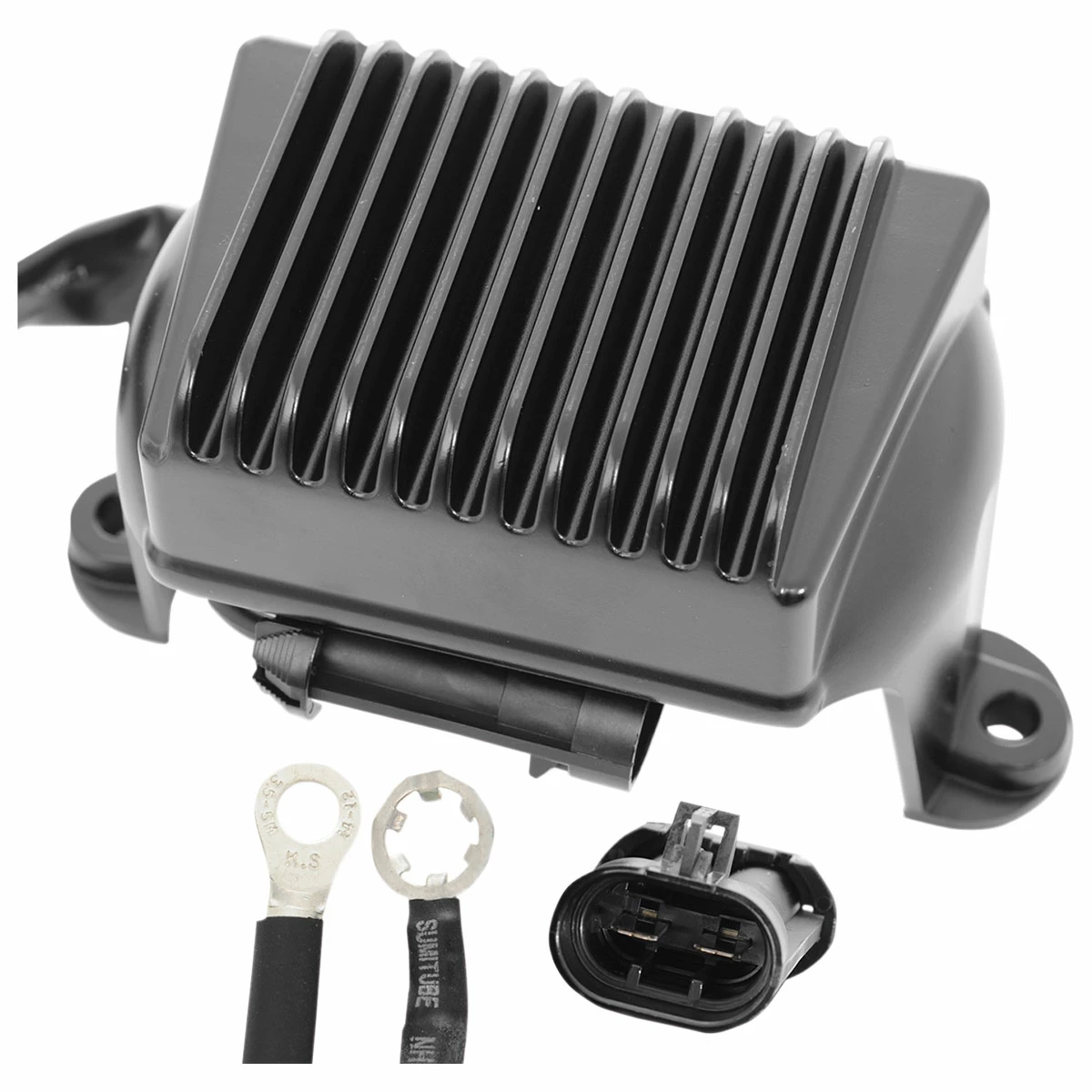 Drag Specialties Premium Voltage Black Regulator 3 Drag Specialties Premium Voltage Black Regulator