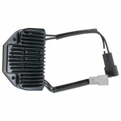 Drag Specialties Premium Voltage Black Regulator