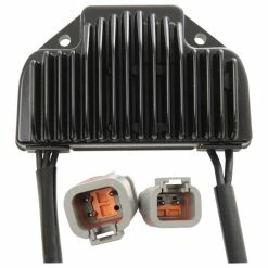 Drag Specialties Premium Voltage Black Regulator