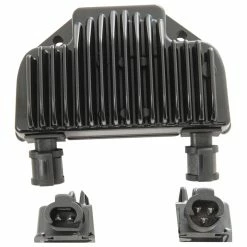 Drag Specialties Premium Voltage Black Regulator