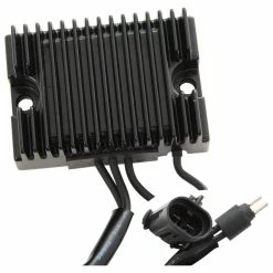 Drag Specialties Premium Voltage Black Regulator