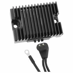 Drag Specialties Premium Voltage Black Regulator