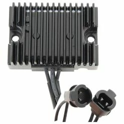 Drag Specialties Premium Voltage Black Regulator