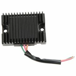 Drag Specialties Premium Voltage Black Regulator