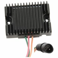 Drag Specialties Premium Voltage Black Regulator